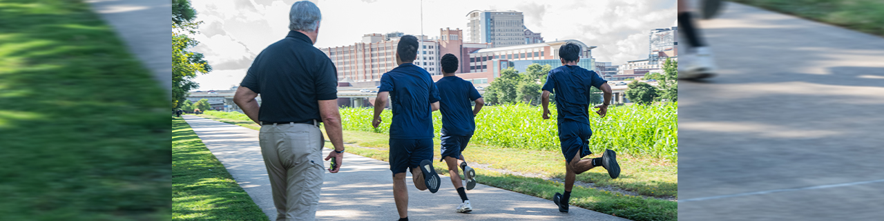 Cadets 300 meter run