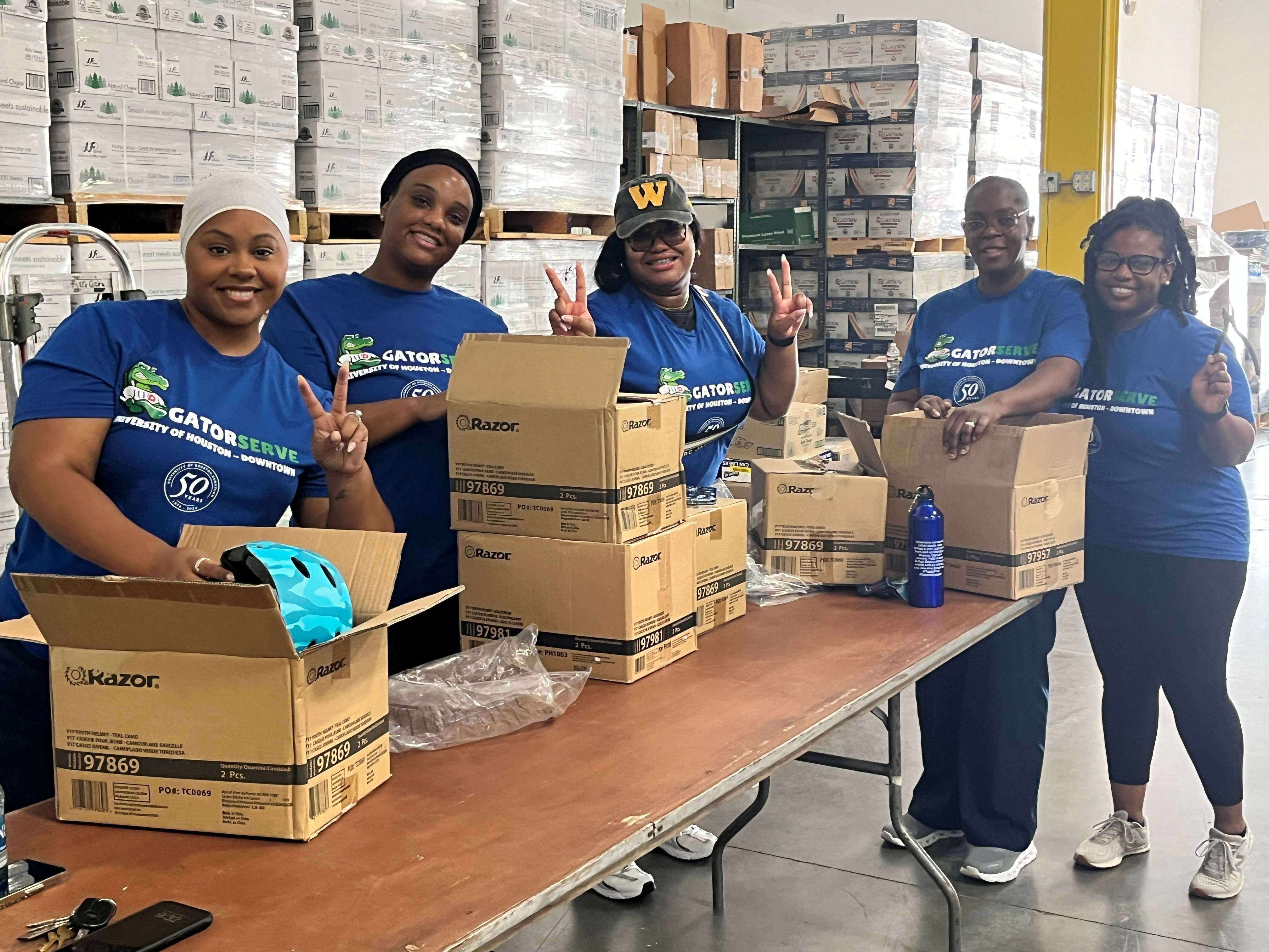 volunteers
