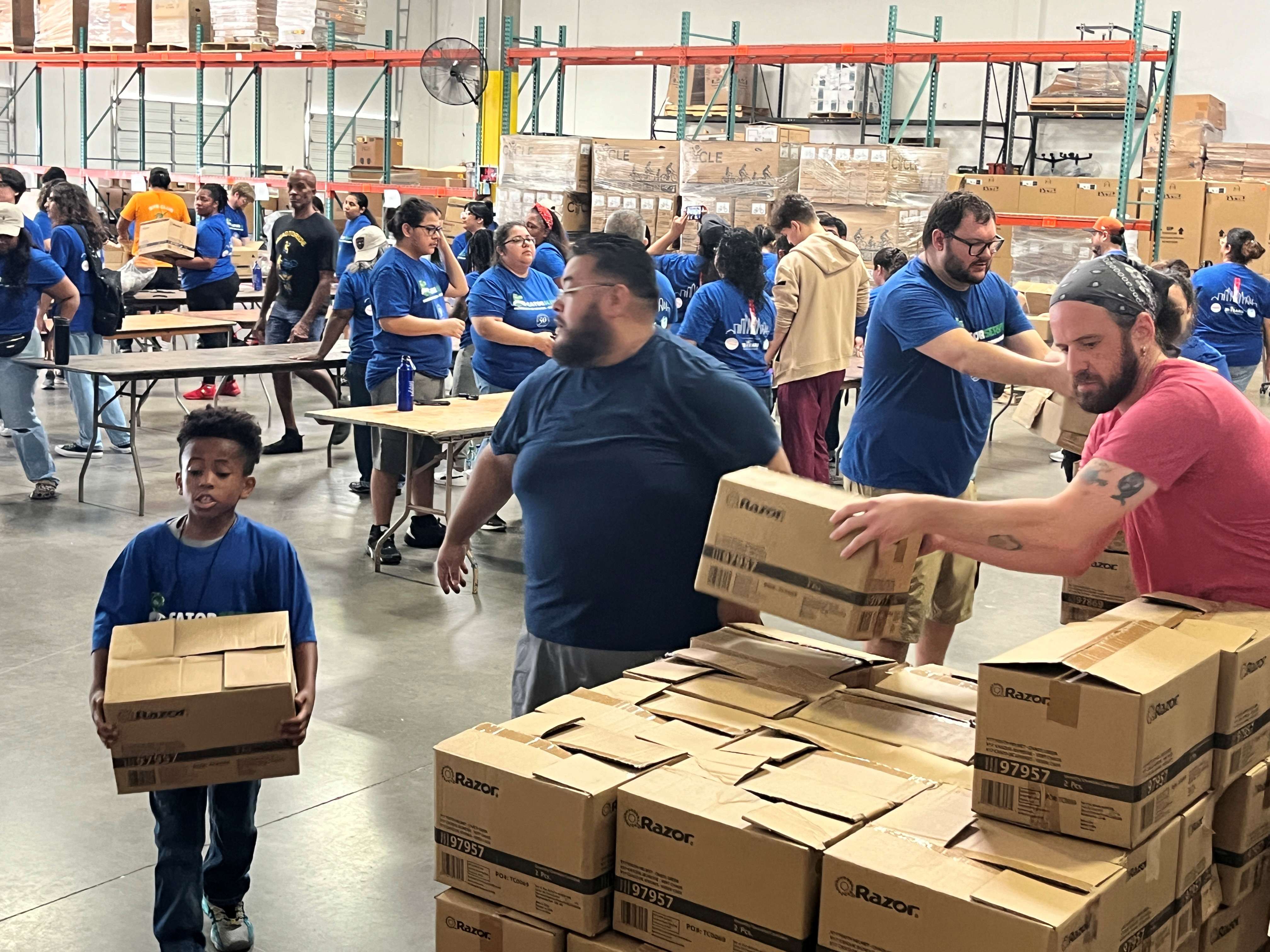 volunteers