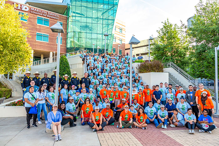 GatorServe at 9/11 Day of Remebrance Fall 2018 Group Photo