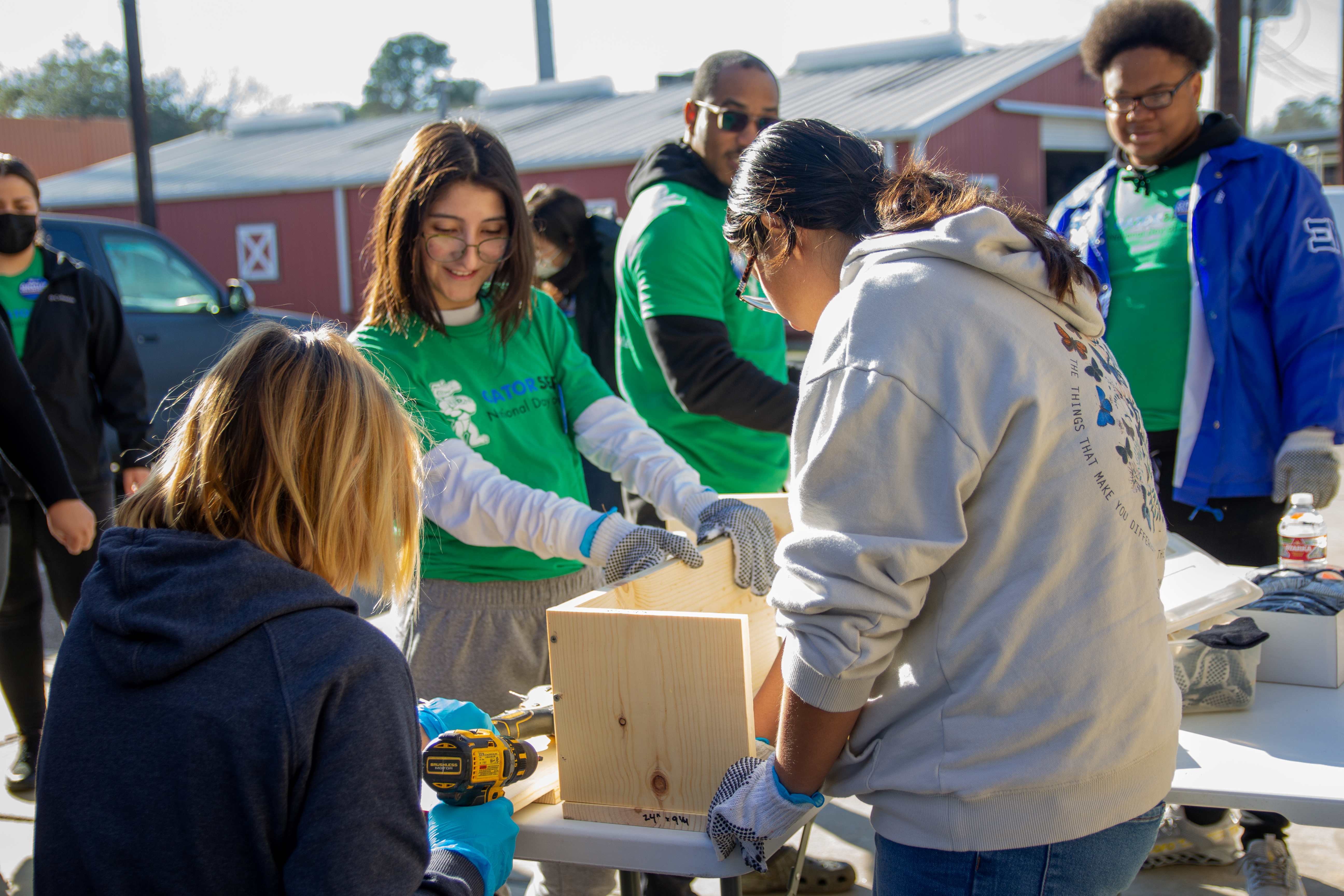volunteers