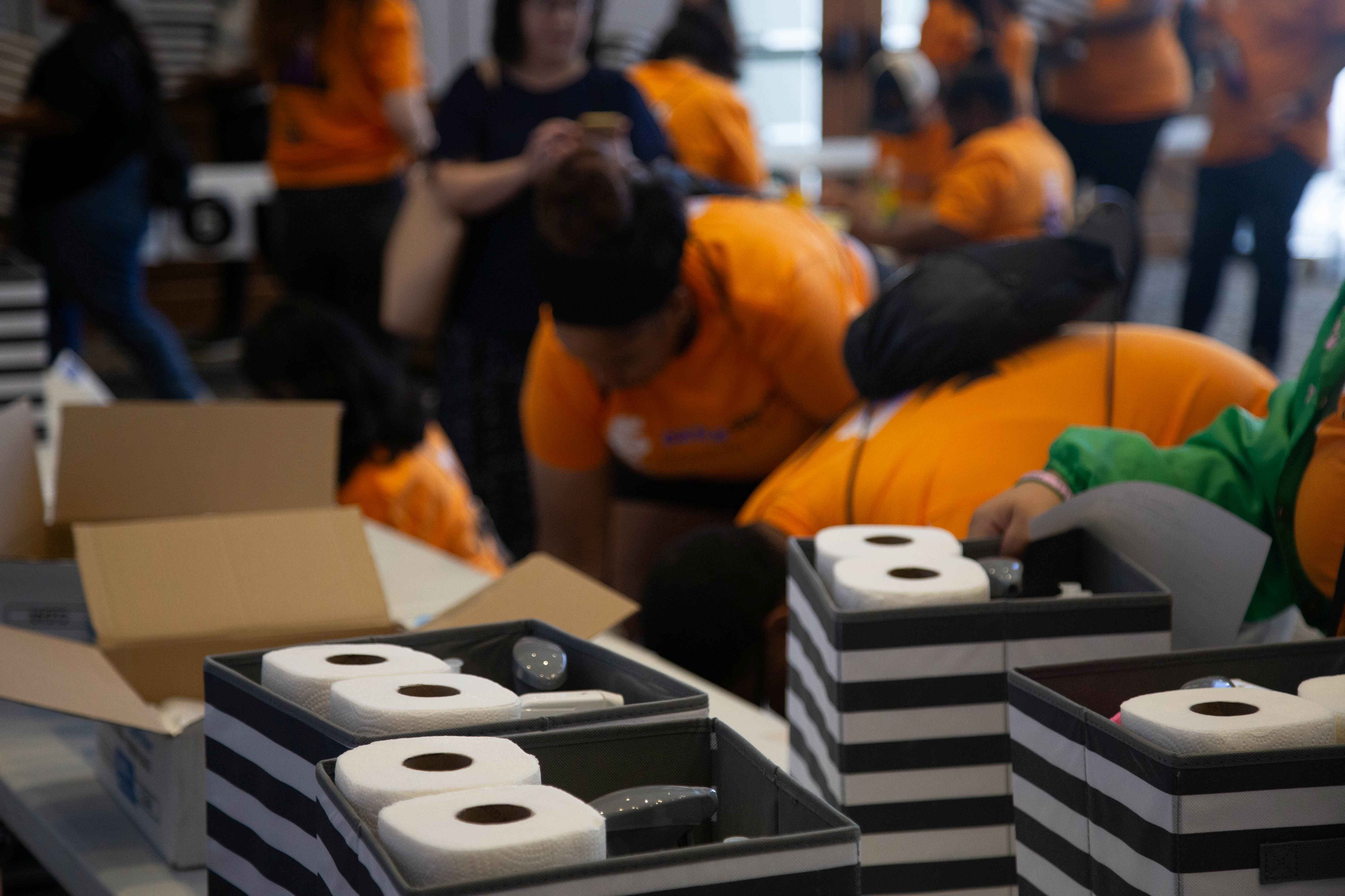 volunteers