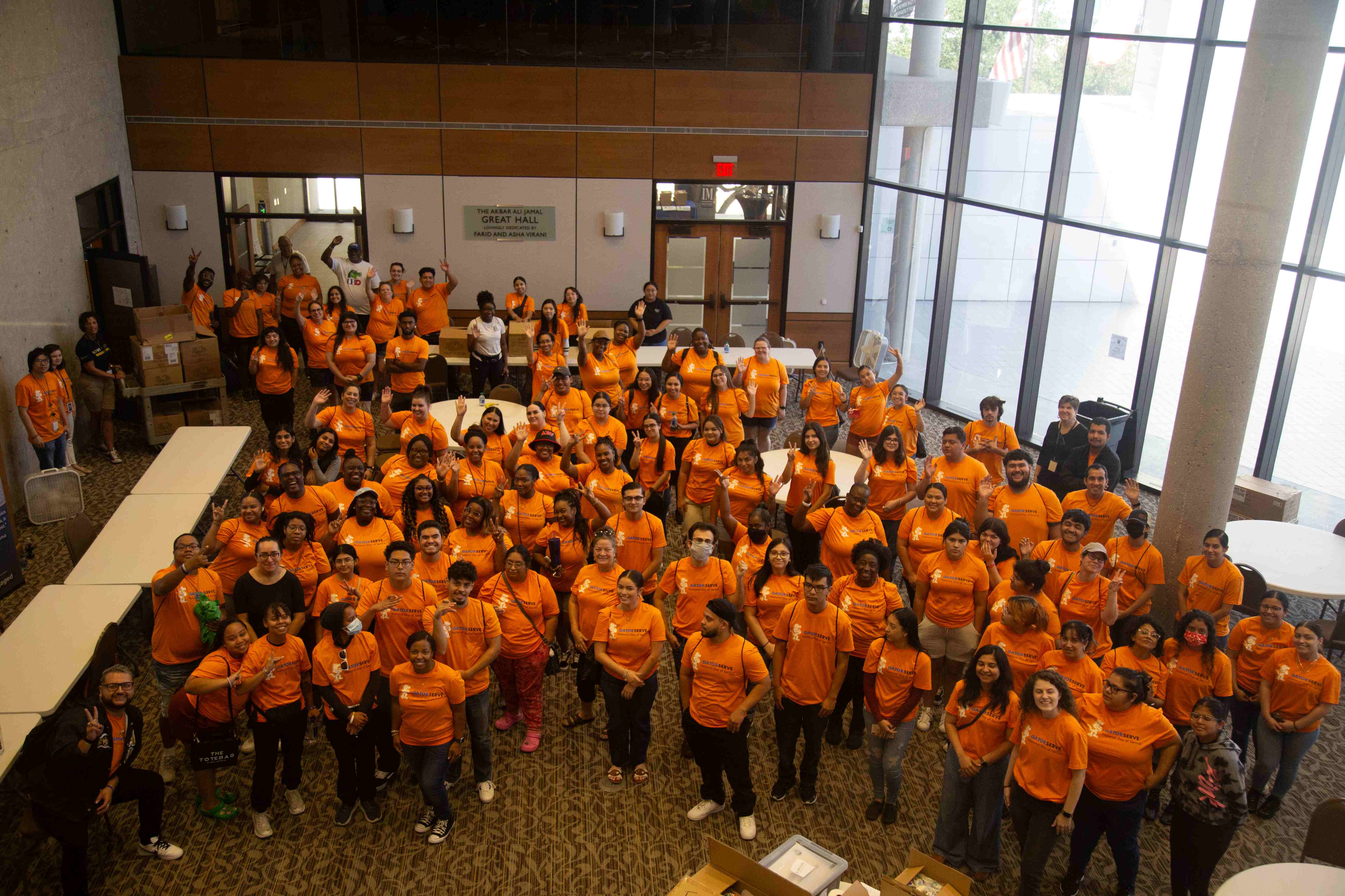 volunteers