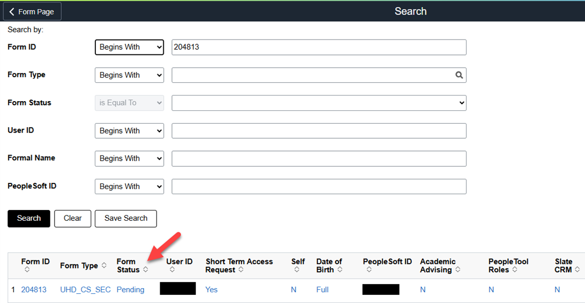 Rreview Request status - screen capture Rreview Request status - screen capture