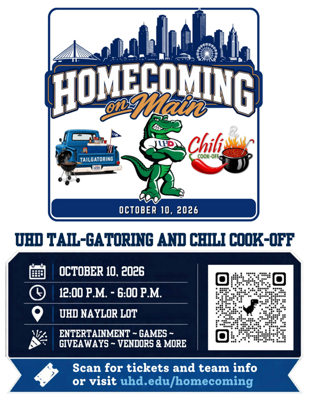 2026 UHD Tailgatoring and Chili Cookoff