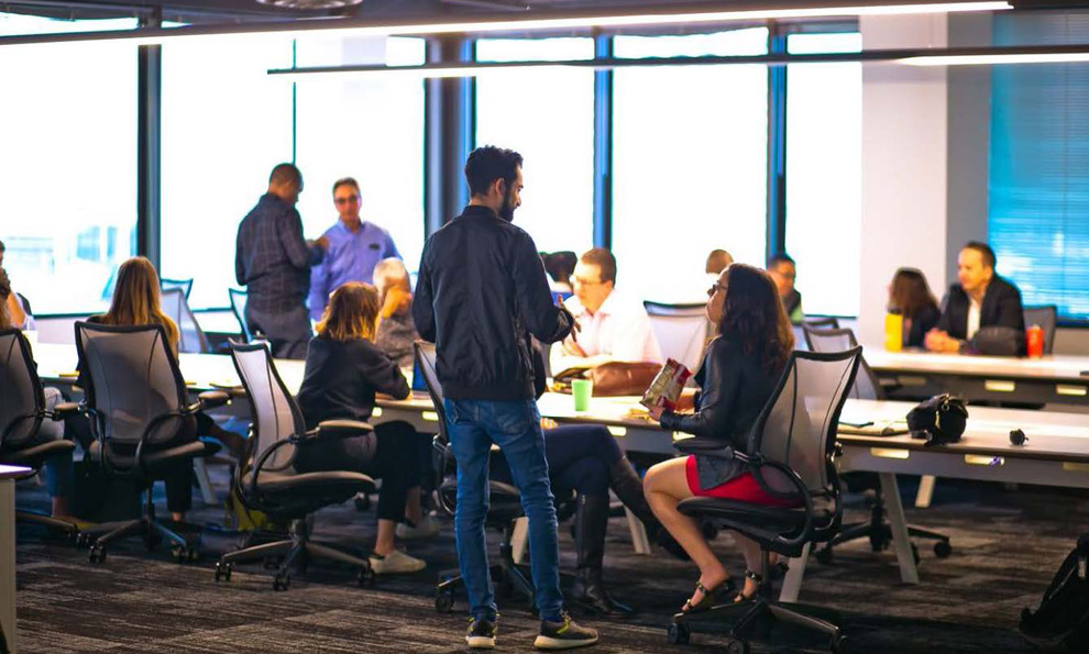 Open collaboration space in 1801