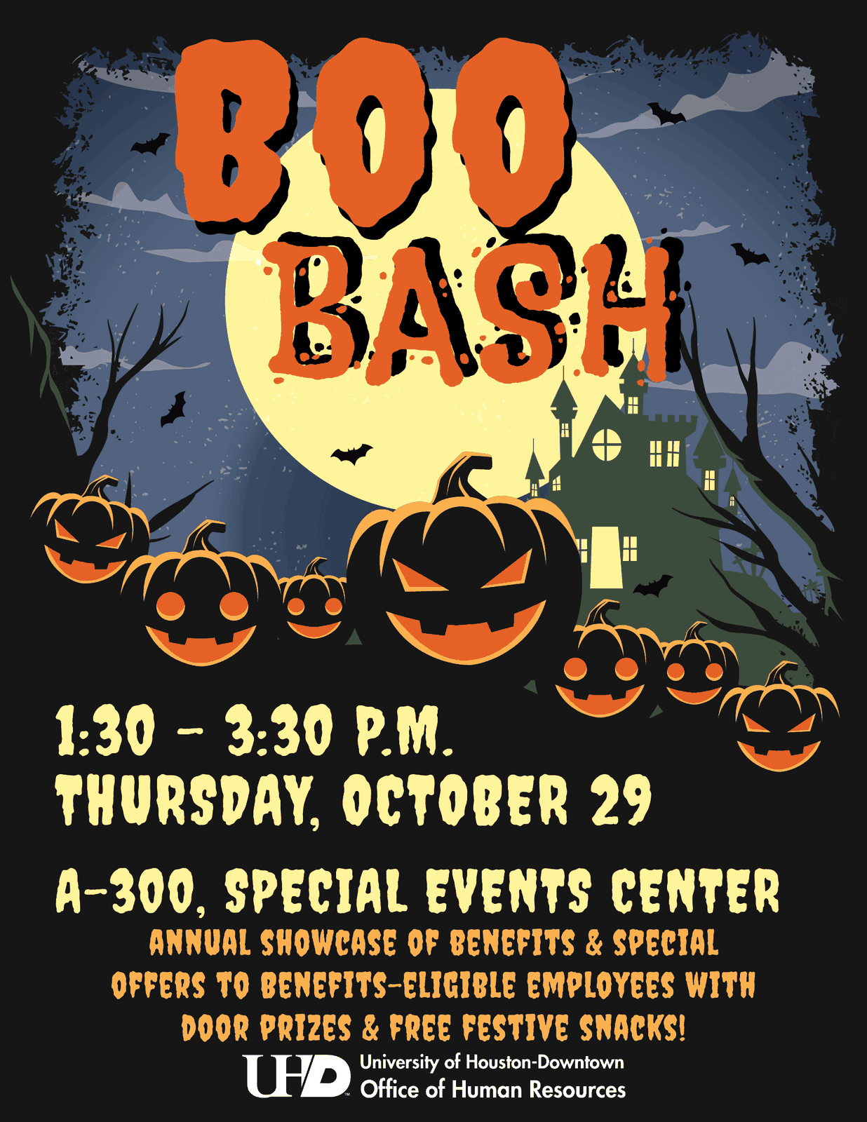 boo bash flyer