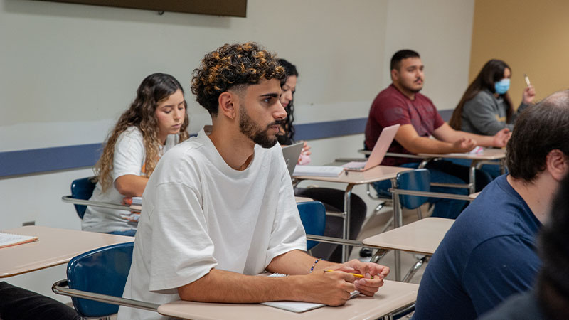 students in  a classroom