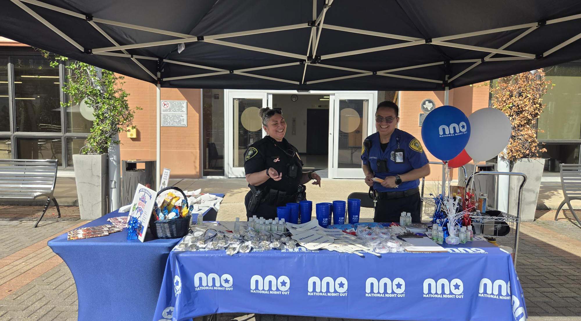 national night out tent