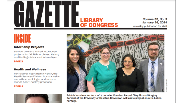 CCDI Gazette Cover