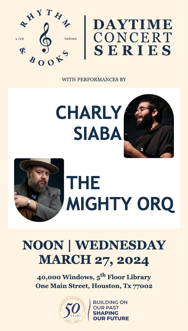 Rhythm & Books Live Concert with The Mighty Orq
