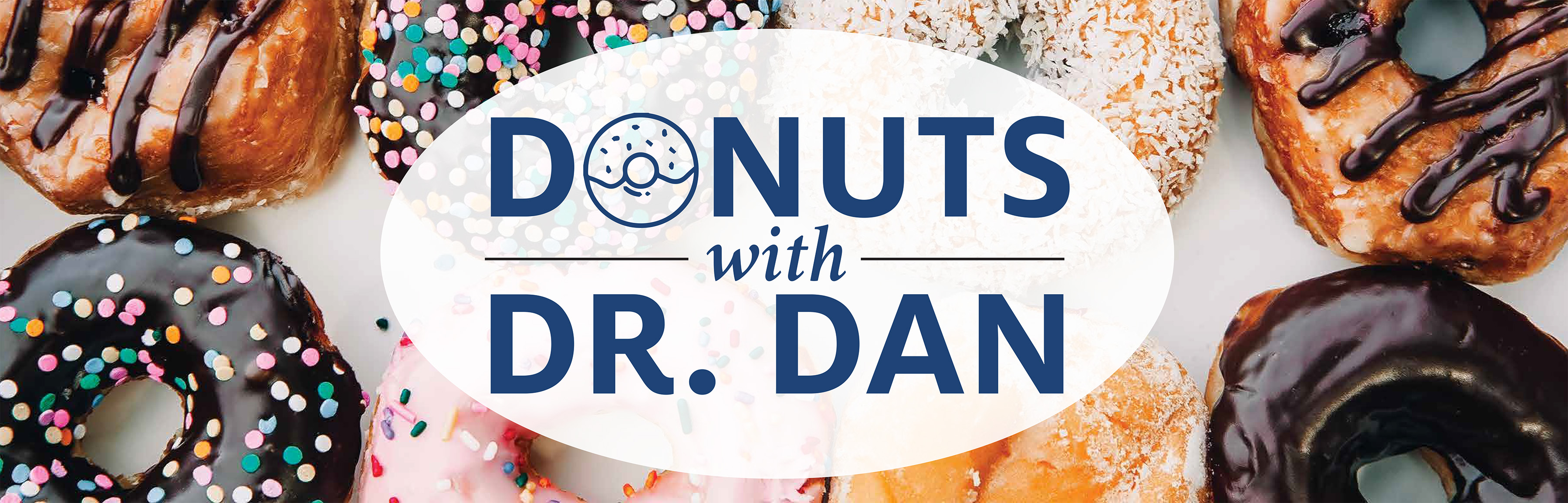 Donuts with Dr. Dan Donuts Banner