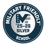 Military Friendly School Silver Logo 2025-2026